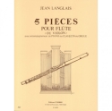 5 pi�ces pour fl�te (violon) et piano (clavecin, orgue)