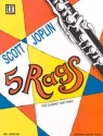 5 Rags for clarinet and piano