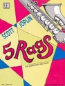 5 Rags for saxophon and piano saxophon in b flat or e flat