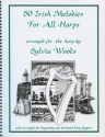 50 Irish Melodies: for harp