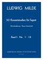 50 Konzertstudien Band 1 (Nr.1-18) f�r Fagott mit Klavierbegleitung