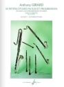 50 PETITES ETUDES FACILES ET PROGRESSIVES VOLUME 1 - Etudes clarinette Si b