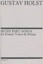 7 Part-songs for female chorus a cappella,  score