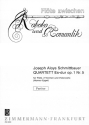 Quartett Es-Dur op.1,5 fr Flte, 2 Violinen und Violoncello Partitur