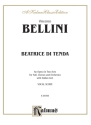 Beatrice di Tenda opera vocal score (it)