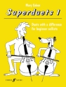Superduets vol.1 duets with a difference for beginner cellists