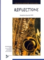 Reflections for 4 saxophone (SATB) score and parts