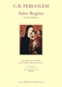 Salve Regina do minore a due voci per soprano, contralto, 2 violini e bc, partitura e parti separate