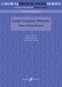 3 Choral Hymns for mixed chorus and organ or piano, score
