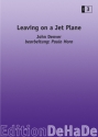 Leaving on a jet plane: for jazz ensemble score and parts Mror, Paulo,  Bearb.
