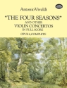 The four seasons and other violin concertos op.8 for violin and orchestra Full score