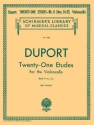 21 etudes vol.2 (nos.14-21) for the violoncello
