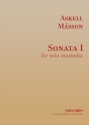 Sonata 1 for solo marimba (1984)