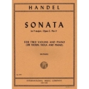 Sonate F-Dur op.2,3 fr 2 Violinen und Klavier Klengel, Paul, Ed
