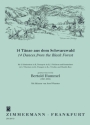 14 Tnze aus dem Schwarzwald fr 2 Klarinetten, Trompete in B, 2 Violinen und Kontrabass Partitur und Stimmen