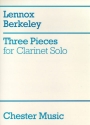 3 pieces for clarinet solo