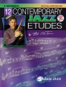 12 contemporary jazz etudes (+CD) for saxophone (alto, baritone)