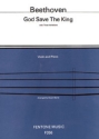 God save the King with 3 variations for violin and piano