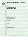 Concerto a minor op.16 for piano and orchestra set of parts (harm, strings: 9-8-7-6-5)