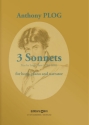 3 sonnets for horn, piano and narrator, parts (1989)
