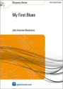 My first blues for concert band score and parts