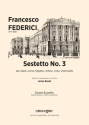 Sestetto no.3 per oboe, corno, fagotto, violino, viola e violoncello, partitura+parti