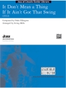 It don't mean a thing (+CD): for concert band