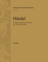 Konzert B-Dur op.7,3 HWV308 fr Orgel und Orchester Violoncello/Kontrabass (Violone)