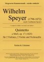 Quintett c-Moll op.17 fr 2 Violinen, 2 Violen und Violoncello Partitur und Stimmen