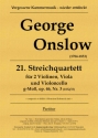 Streichquartett g-Moll op.46,3 Partitur und Stimmen