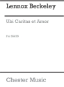 Ubi caritas et amor op.96b fr gem Chor (SSATB) a cappella