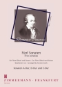 5 Sonaten Band 2 fr Flte (Oboe) und Gitarre Stimmen