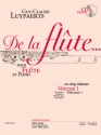 De la flute vol.1 (+CD) pices pour flute et piano (Text dt/fr/en/sp)