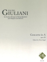 Concerto A major op.30 for guitar, strings and timpani parts