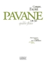 Pavane op.50 pour 4 flutes partition+parties