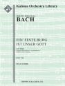 Ein' feste Burg for orchestra conductor's score