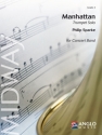 Manhatten for trumpet and concert band score and parts