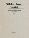 Quartett fr Streichquartett Spielpartitur