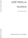Valencia para canto y piano