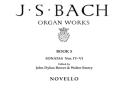 Organ Works vol.5 Sonatas nos.4 - 6 