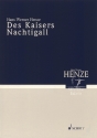 L'usignolo dell'imperatore - Des Kaisers Nachtigall fr Orchester Studienpartitur