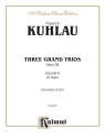Trio D major op.86,2 for 3 flutes parts