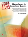 Disney Songs fr 4 Saxophone (AATBAR) (Sopransaxophon ad lib) Partitur und Stimmen