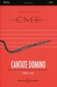 Cantate Domino fr Solo, Frauenchor (SSA) und Synthesizer Chorpartitur