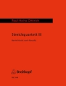 Streichquartett Nr.3 - Nacht-Musik fr 2 Violinen, Viola und Violoncello Partitur