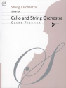 Suite for cello and string orchestra score