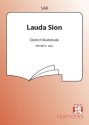 Lauda sion fr gem Chor, Streicher und Bc Partitur (lat)