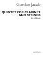 Quintet for clarinet, 2 violins, viola and violoncello parts