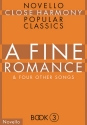 A fine Romance and 4 other Songs for mixed chorus (ATBARB) a cappella vocal score (piano for rehearsal only)