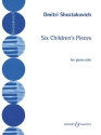 6 children pieces for piano